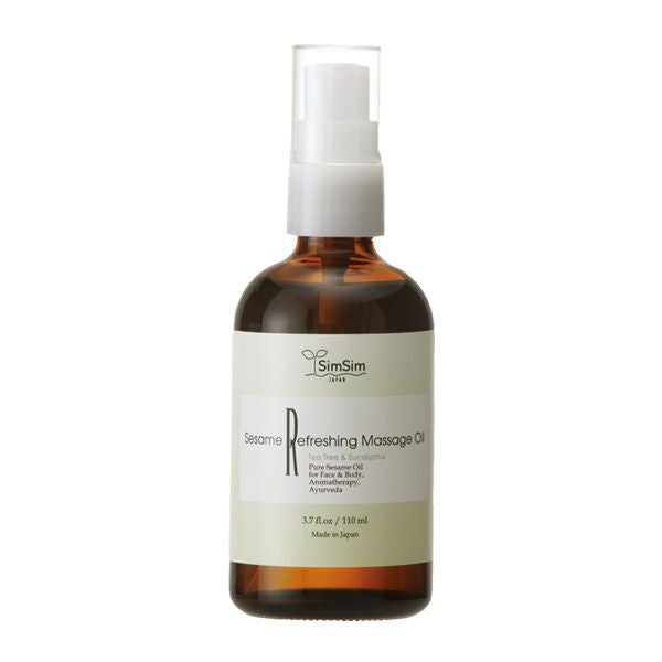 スキンケア、ヘアケア用のゴマ油（セサミオイル）